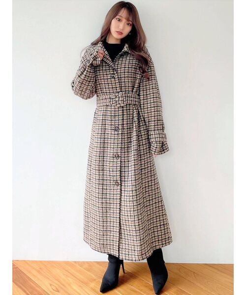 RESEXXY（リゼクシー）の「ステンカラーロングコート（ステンカラーコート・レディース・ブラウン/その他1/その他・FREE）」の18枚目の写真