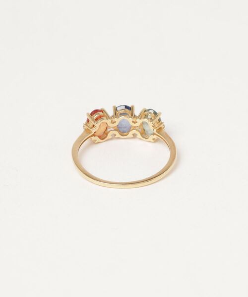 乱痴気（ランチキ）の「【gem】Multi sapphire - 3 stone（リング・メンズ・ゴールド・FREE）」の2枚目の写真