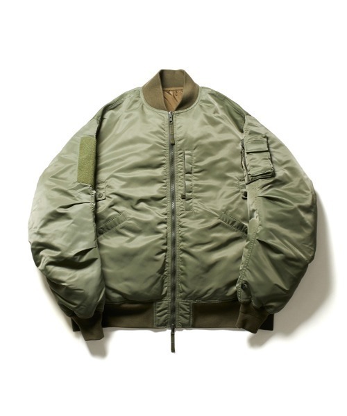 DAIWA PIER39（ダイワピア39）の「DAIWA PIER39 TECH REVERSIBLE MA-1 BW-27022W（その他アウター・メンズ・オフホワイト/ネイビー/カーキ・X-LARGE/MEDIUM/LARGE/SMALL）」の6枚目の写真