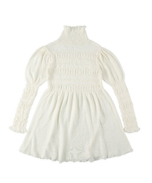 MIRO AMURETTE（ミロアミュレット）の「puff sleeve knit one piece（ワンピース・レディース・ホワイト・FREE）」の10枚目の写真