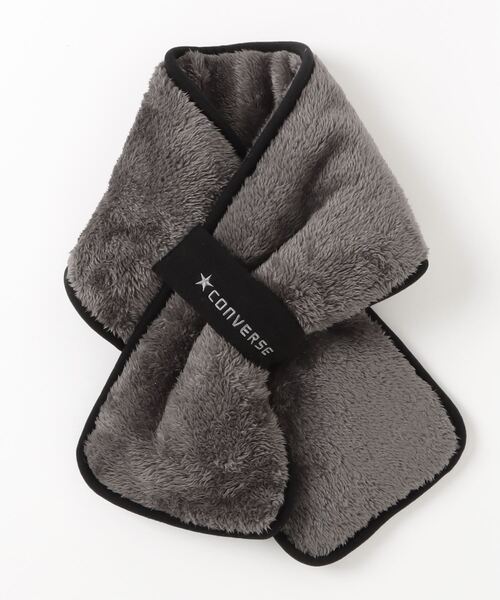 CONVERSE(コンバース)の「CONVERSE(コンバース)ボアフリースティペット/差込みマフラー レディース(マフラー・レディース・ホワイト系その他/ブラック/ブラウン・FREE)」の10枚目の写真