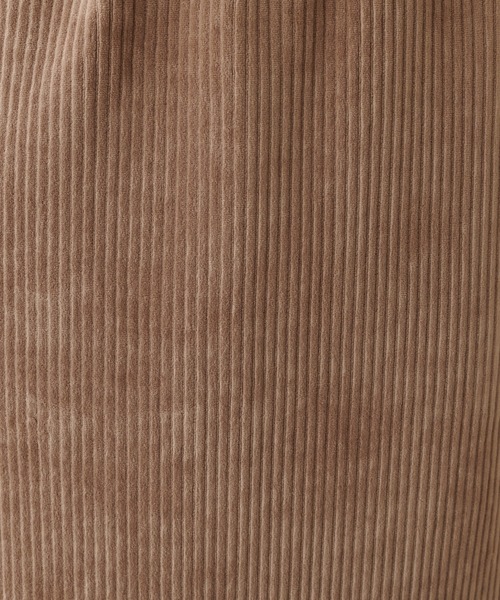 PUAL CE CIN（ピュアルセシン）の「ストレッチコールテンスカート（スカート・レディース・ブラック/ベージュ/ブルーグレー・FREE）」の10枚目の写真