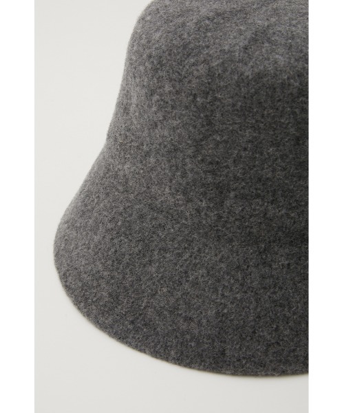AZUL BY MOUSSY（アズールバイマウジー）の「FELT MATERIAL BUCKET HAT/フェルトマテリアルバケットハット