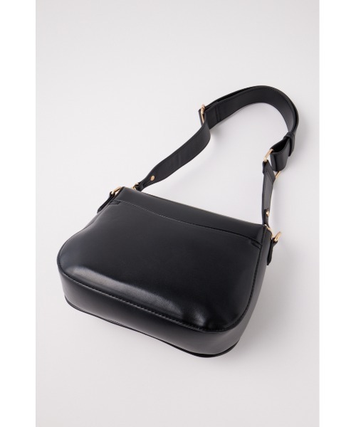 MOUSSY(マウジー)の「SADDLE SHOULDER バッグ(ショルダーバッグ・レディース・オフホワイト/ブラウン系その他/ブラック・FREE)」の21枚目の写真