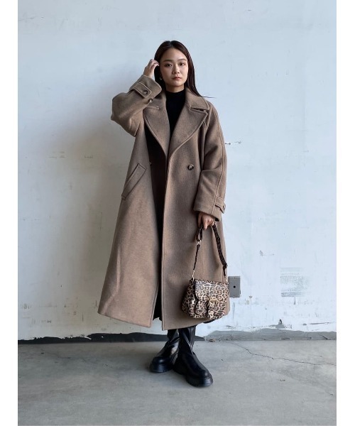 MOUSSY(マウジー)の「SADDLE SHOULDER バッグ(ショルダーバッグ・レディース・オフホワイト/ブラウン系その他/ブラック・FREE)」の4枚目の写真