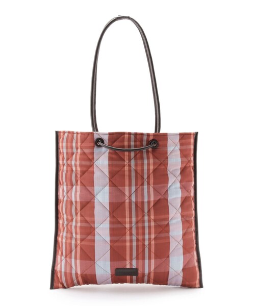 LAURA ASHLEY(ローラアシュレイ)の「コルトンチェック柄 トートバッグ(トートバッグ・レディース・レッド系4・00)」の2枚目の写真