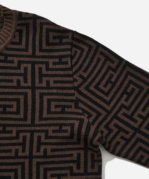 Saturdays NYC(サタデーズ ニューヨークシティ )の「Greg Geo Sweater(カーディガン/ボレロ・メンズ・ネイビー/ブラウン系その他2・L/X-SMALL/XL/S/M)」の13枚目の写真