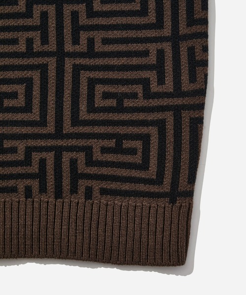 Saturdays NYC(サタデーズ ニューヨークシティ )の「Greg Geo Sweater(カーディガン/ボレロ・メンズ・ネイビー/ブラウン系その他2・L/X-SMALL/XL/S/M)」の14枚目の写真