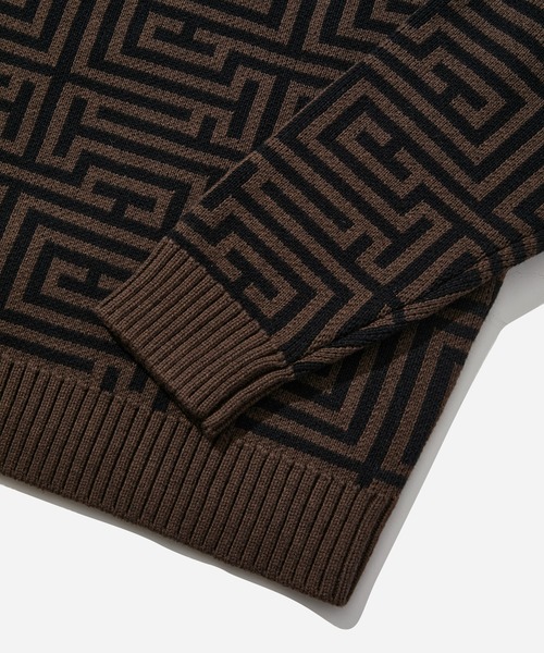 Saturdays NYC(サタデーズ ニューヨークシティ )の「Greg Geo Sweater(カーディガン/ボレロ・メンズ・ネイビー/ブラウン系その他2・L/X-SMALL/XL/S/M)」の16枚目の写真