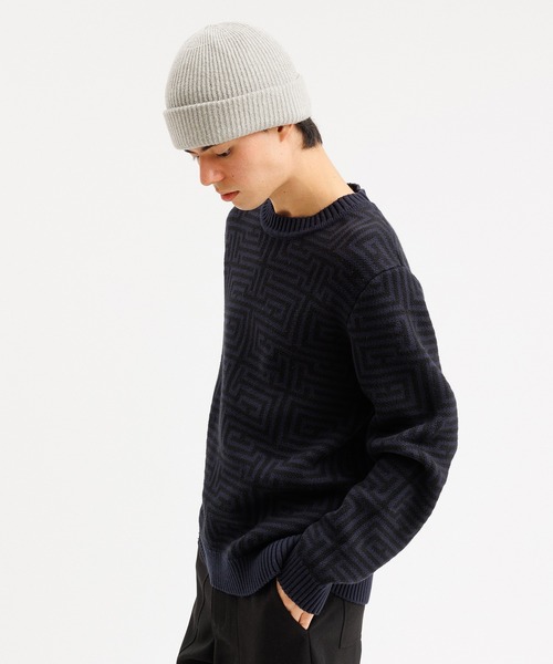 Saturdays NYC(サタデーズ ニューヨークシティ )の「Greg Geo Sweater(カーディガン/ボレロ・メンズ・ネイビー/ブラウン系その他2・L/X-SMALL/XL/S/M)」の7枚目の写真
