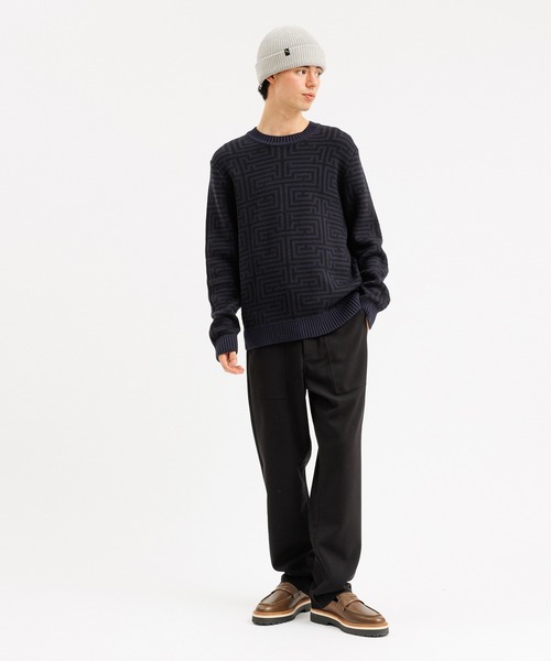 Saturdays NYC(サタデーズ ニューヨークシティ )の「Greg Geo Sweater(カーディガン/ボレロ・メンズ・ネイビー/ブラウン系その他2・L/X-SMALL/XL/S/M)」の9枚目の写真