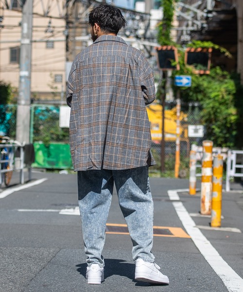 CavariA(キャバリア)の「『CavariA/キャバリア』ヘヴィネルビッグシャツ(シャツ/ブラウス・メンズ・ブラウン/ベージュ/オレンジ/グレー/ブラック/グリーン・FREE)」の15枚目の写真