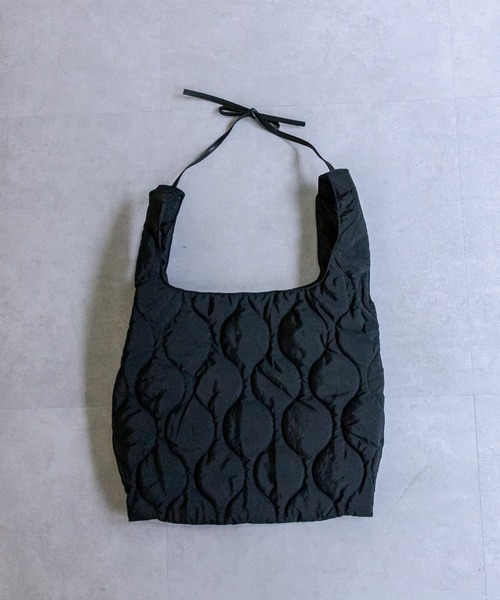 loti（ロティ）の「loti キルトコインケース付BAG（ショルダーバッグ・レディース・ブラック/オフホワイト・FREE）」の6枚目の写真