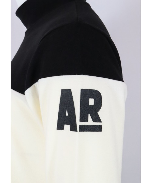 【美品】archivio アルチビオ ハイネックプルオーバー ロゴ 38 ゴルフ アルチビオ（archivio）（レディース）ゴルフウェア 吸湿発熱 長袖