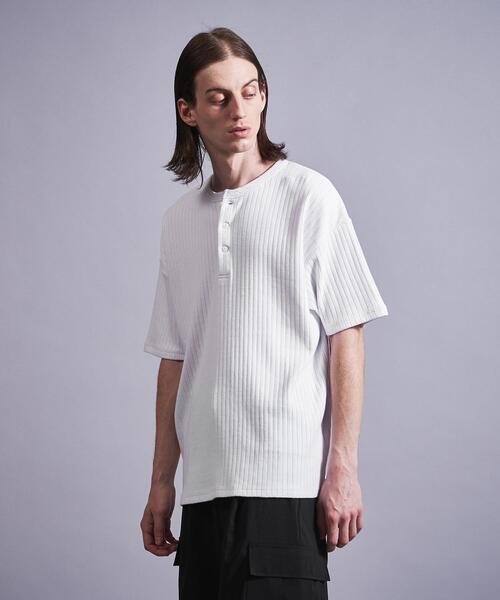 HenleyテンジクTee グレー（MONKEY TIME（モンキータイム）の  