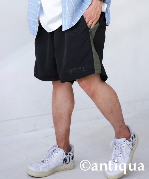 antiqua(アンティカ)の「WaterTEC撥水ラインパンツ(その他パンツ・レディース・ブラック/カーキ・FREE)」の14枚目の写真