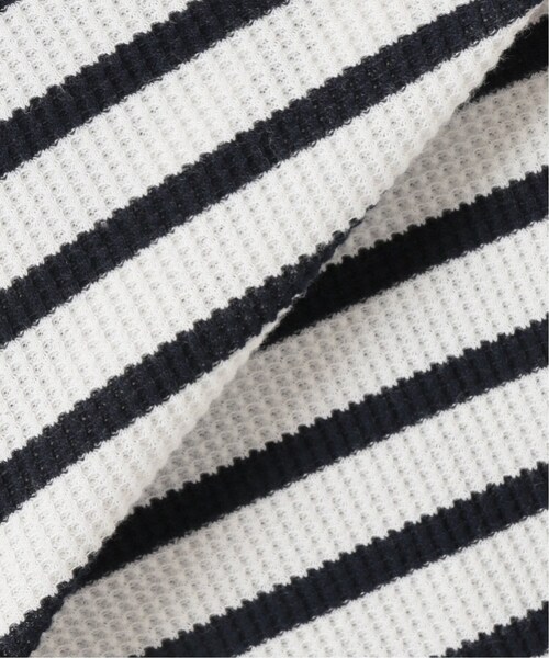 JOURNAL STANDARD relume（ジャーナルスタンダード　レリューム）の「《追加7》TCワッフルオーバーサイズロングスリーブTシャツ（Tシャツ/カットソー・レディース・チャコールグレー/ネイビー/ブルー/オートミール/ホワイト系その他/ベージュ系その他・FREE）」の12枚目の写真