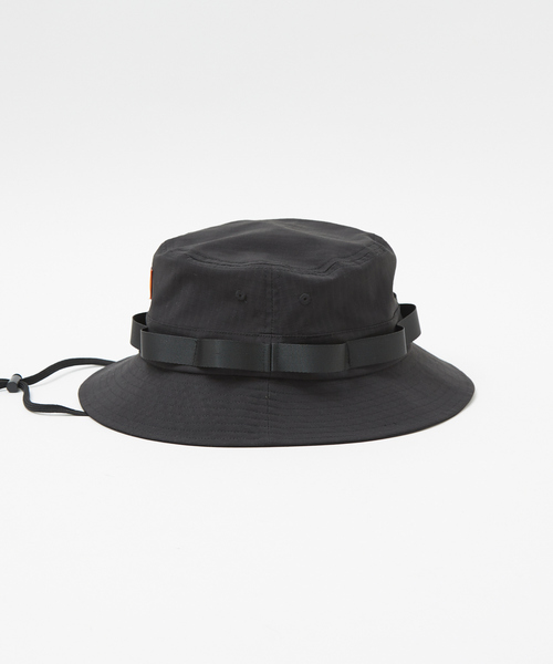 UNIVERSAL OVERALL（ユニバーサルオーバーオール）の「【UNIVERSAL OVERALL/ユニバーサルオーバーオール】コットンリップサファリハット アドベンチャーハット（ハット・メンズ・ブラック/カーキ/ベージュ・フリー）」の12枚目の写真