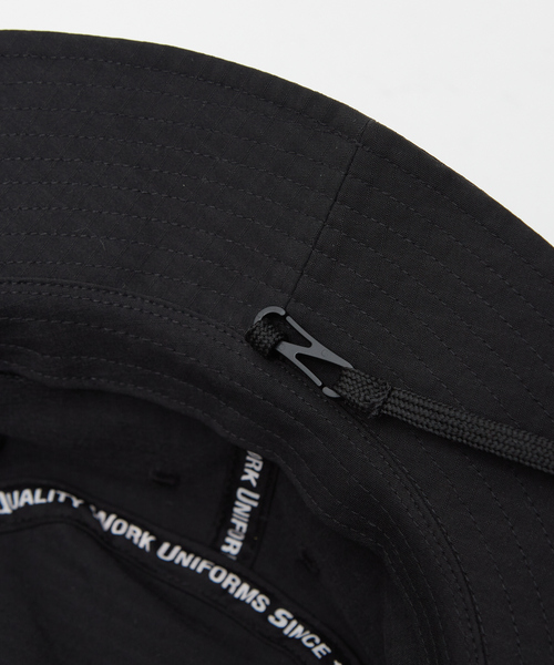 UNIVERSAL OVERALL（ユニバーサルオーバーオール）の「【UNIVERSAL OVERALL/ユニバーサルオーバーオール】コットンリップサファリハット アドベンチャーハット（ハット・メンズ・ブラック/カーキ/ベージュ・フリー）」の16枚目の写真