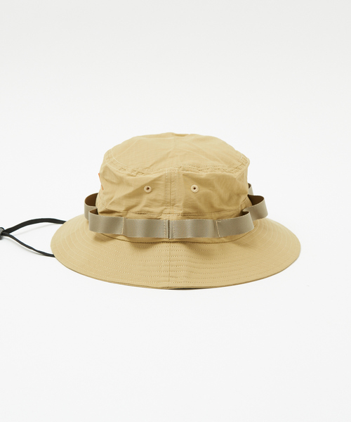 UNIVERSAL OVERALL（ユニバーサルオーバーオール）の「【UNIVERSAL OVERALL/ユニバーサルオーバーオール】コットンリップサファリハット アドベンチャーハット（ハット・メンズ・ブラック/カーキ/ベージュ・フリー）」の22枚目の写真