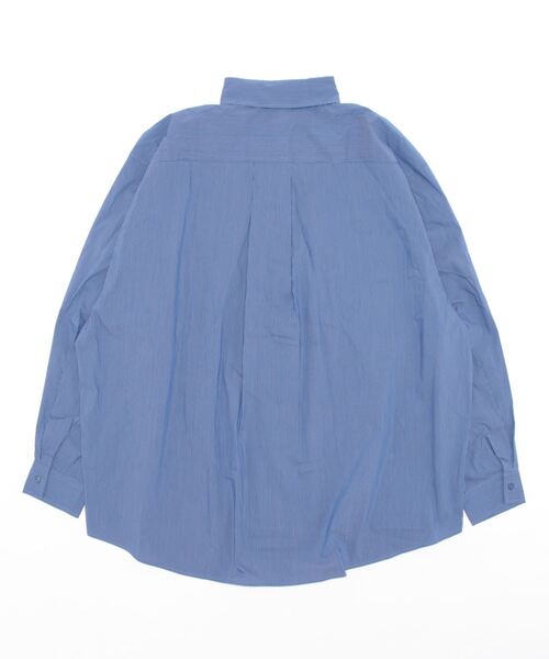 coca(coca)(コカ)の「メンズ ストライプオーバーシルエットシャツ(シャツ/ブラウス・メンズ・ホワイト/ネイビー・ONE SIZE)」の3枚目の写真