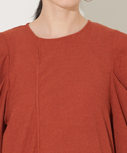 NOMINE（ノミネ）の「【前後着用可】2WAYドロストカットワンピース（ワンピース・レディース・ダークオレンジ/ブラック/ブルー/グリーン・フリー）」の13枚目の写真