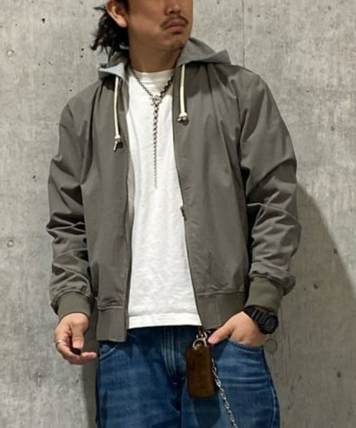 BACK NUMBER(バックナンバー)の「【BACK NUMBER】フードMA1(MA-1・メンズ・オリーブ・M/L/XL)」の1枚目の写真