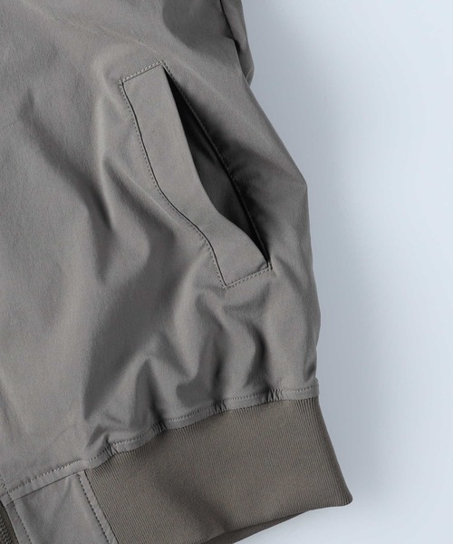BACK NUMBER(バックナンバー)の「【BACK NUMBER】フードMA1(MA-1・メンズ・オリーブ・M/L/XL)」の9枚目の写真