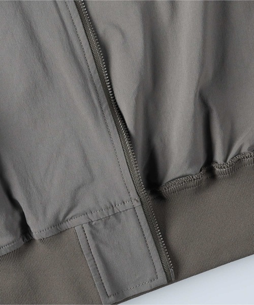 BACK NUMBER(バックナンバー)の「【BACK NUMBER】フードMA1(MA-1・メンズ・オリーブ・M/L/XL)」の10枚目の写真