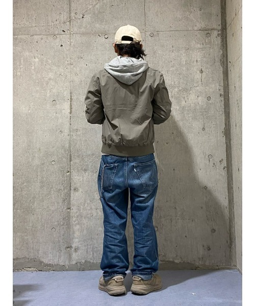 BACK NUMBER(バックナンバー)の「【BACK NUMBER】フードMA1(MA-1・メンズ・オリーブ・M/L/XL)」の17枚目の写真