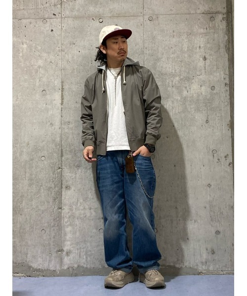 BACK NUMBER(バックナンバー)の「【BACK NUMBER】フードMA1(MA-1・メンズ・オリーブ・M/L/XL)」の15枚目の写真
