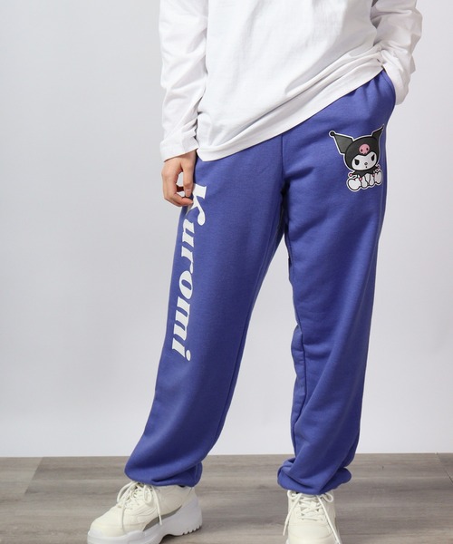 sanrio(サンリオ)の「sanrio キャラクター スウェット パンツ 裏毛(スウェットパンツ・レディース・オレンジ/ネイビー/パープル/ブラック/エメラルド/アイボリー/オートミール/サックスブルー・M/L/LL)」の11枚目の写真