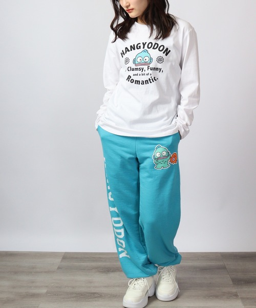 sanrio(サンリオ)の「sanrio キャラクター スウェット パンツ 裏毛(スウェットパンツ・レディース・オレンジ/ネイビー/パープル/ブラック/エメラルド/アイボリー/オートミール/サックスブルー・M/L/LL)」の22枚目の写真