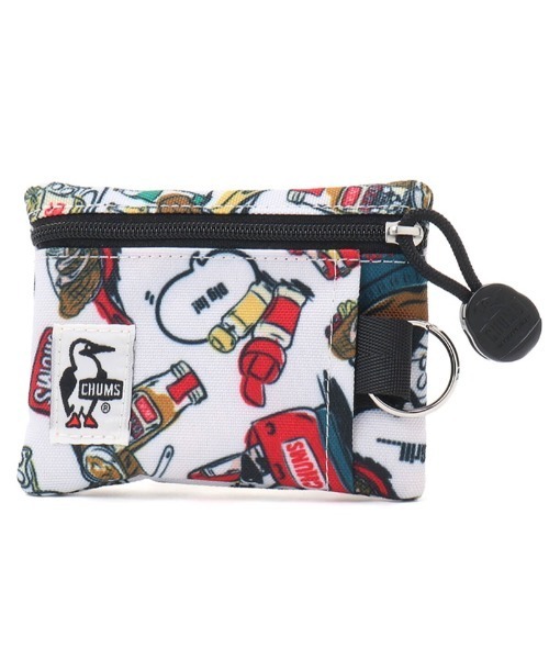 CHUMS（チャムス）の「CHUMS/チャムス コインケース Recycle Key Coin Case リサイクルキーコインケース CH60-3574（コインケース・メンズ・ブラウン/ブラック×ホワイト/ホワイト系その他/ライトブルー/ネイビー/ブラック/レッド/ブラック系その他/グレイッシュベージュ/グリーン系その他/カラフル/ブラック系その他2/スカイブルー/ホワイト系その他2・FREE）」の2枚目の写真