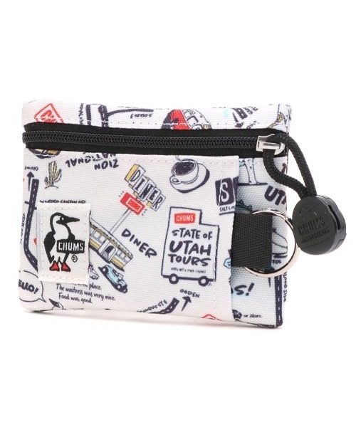 CHUMS（チャムス）の「CHUMS/チャムス コインケース Recycle Key Coin Case リサイクルキーコインケース CH60-3574（コインケース・メンズ・ブラウン/ブラック×ホワイト/ホワイト系その他/ライトブルー/ネイビー/ブラック/レッド/ブラック系その他/グレイッシュベージュ/グリーン系その他/カラフル/ブラック系その他2/スカイブルー/ホワイト系その他2・FREE）」の3枚目の写真
