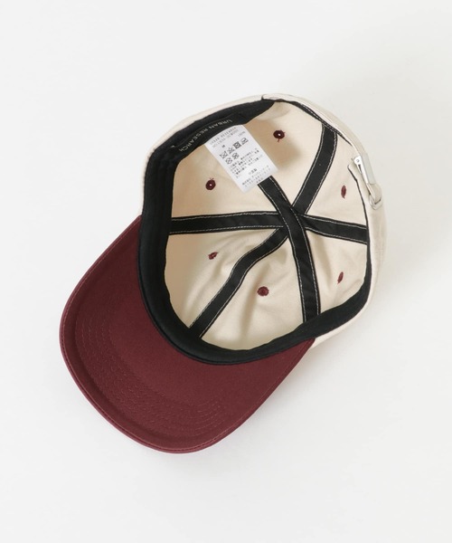 URBAN RESEARCH(アーバンリサーチ)の「バイカラーコットンCAP(キャップ・レディース・グレー系その他/グリーン系その他/レッド系その他・-)」の8枚目の写真