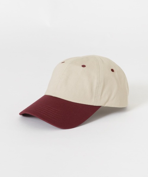URBAN RESEARCH(アーバンリサーチ)の「バイカラーコットンCAP(キャップ・レディース・グレー系その他/グリーン系その他/レッド系その他・-)」の12枚目の写真