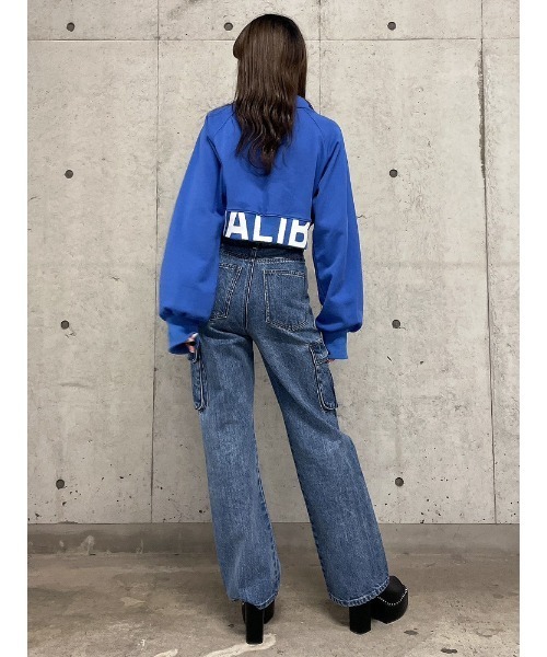 ENVYM（アンビー）の「カーゴDENIMPT（デニムパンツ・レディース・ブルー・SMALL/MEDIUM）」の20枚目の写真