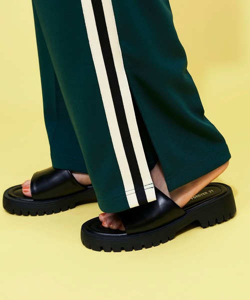 FOREVER 21(フォーエバー トゥエンティーワン)の「【STREET】ラインジャージパンツ(その他パンツ・レディース・ブルー/グリーン/イエロー・FREE)」の18枚目の写真