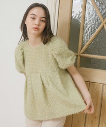 TINA：JOJUN | バックオープン ラメチュニック TINA：JOJUN(その他トップス)