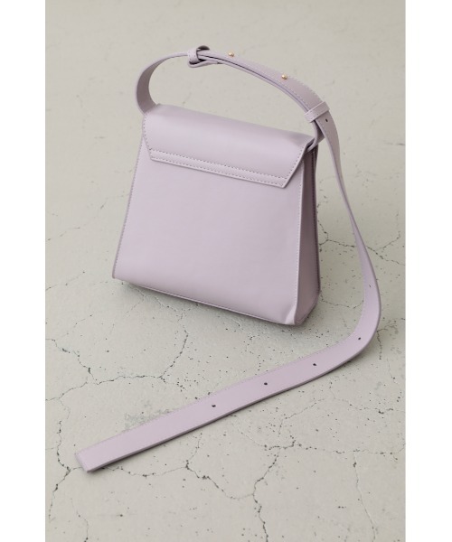 crie conforto（クリーコンフォルト）の「カブセミニショルダー（ショルダーバッグ・レディース・ライトパープル/ブラック/オフホワイト・FREE）」の17枚目の写真