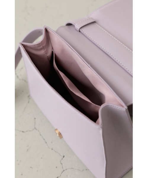 crie conforto（クリーコンフォルト）の「カブセミニショルダー（ショルダーバッグ・レディース・ライトパープル/ブラック/オフホワイト・FREE）」の15枚目の写真