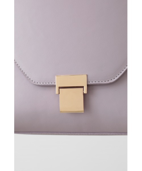 crie conforto（クリーコンフォルト）の「カブセミニショルダー（ショルダーバッグ・レディース・ライトパープル/ブラック/オフホワイト・FREE）」の12枚目の写真