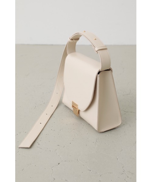 crie conforto（クリーコンフォルト）の「カブセミニショルダー（ショルダーバッグ・レディース・ライトパープル/ブラック/オフホワイト・FREE）」の11枚目の写真