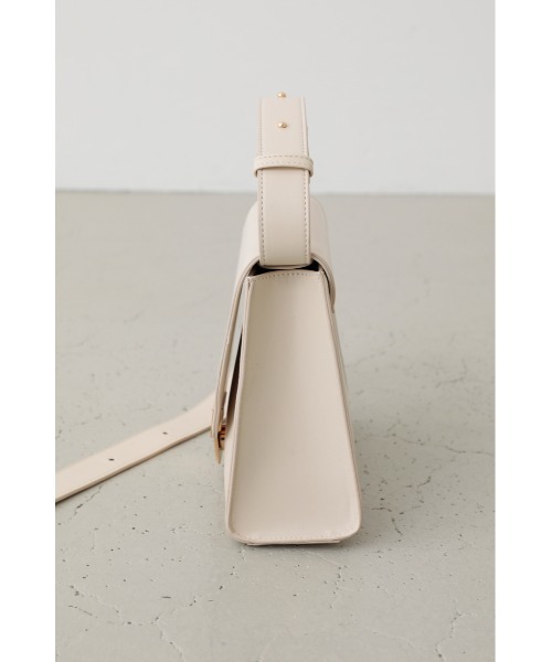 crie conforto（クリーコンフォルト）の「カブセミニショルダー（ショルダーバッグ・レディース・ライトパープル/ブラック/オフホワイト・FREE）」の10枚目の写真