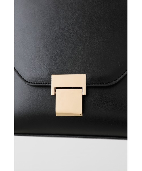 crie conforto（クリーコンフォルト）の「カブセミニショルダー（ショルダーバッグ・レディース・ライトパープル/ブラック/オフホワイト・FREE）」の20枚目の写真