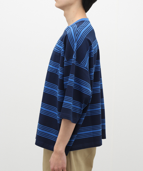 WILLY CHAVARRIA（ウィリーチャバリア）の「【WILLY CHAVARRIA / ウィリー チャバリア】BUFFALO POCKET T（Tシャツ/カットソー・メンズ・ダークブルー・MEDIUM/LARGE）」の4枚目の写真