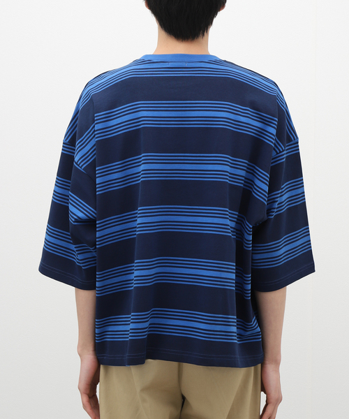 WILLY CHAVARRIA（ウィリーチャバリア）の「【WILLY CHAVARRIA / ウィリー チャバリア】BUFFALO POCKET T（Tシャツ/カットソー・メンズ・ダークブルー・MEDIUM/LARGE）」の5枚目の写真