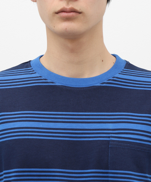 WILLY CHAVARRIA（ウィリーチャバリア）の「【WILLY CHAVARRIA / ウィリー チャバリア】BUFFALO POCKET T（Tシャツ/カットソー・メンズ・ダークブルー・MEDIUM/LARGE）」の6枚目の写真