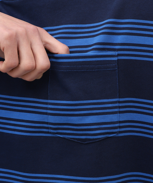 WILLY CHAVARRIA（ウィリーチャバリア）の「【WILLY CHAVARRIA / ウィリー チャバリア】BUFFALO POCKET T（Tシャツ/カットソー・メンズ・ダークブルー・MEDIUM/LARGE）」の10枚目の写真